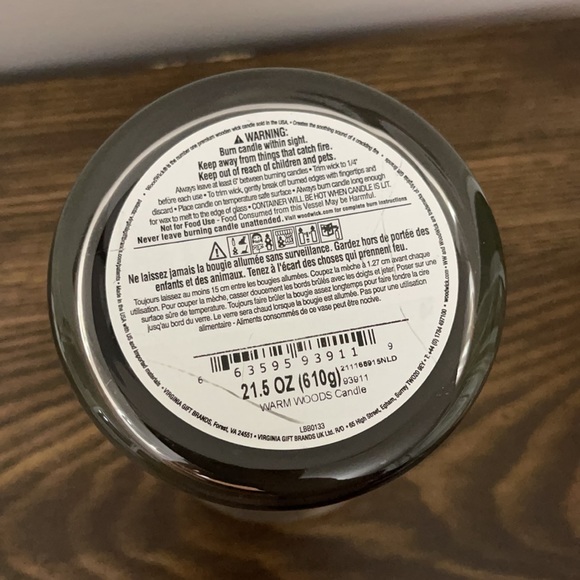 Woodwick Accents New Woodwick Trilogy Fireside Redwood Sandalwood